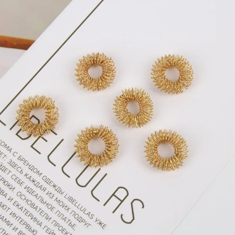 1/5PCS Acupressuur Ringen Spiky Zintuiglijke Vinger Ringen Volwassenen Stress Reducer Massager Acupressuur Ringen Vinger Massage Tool