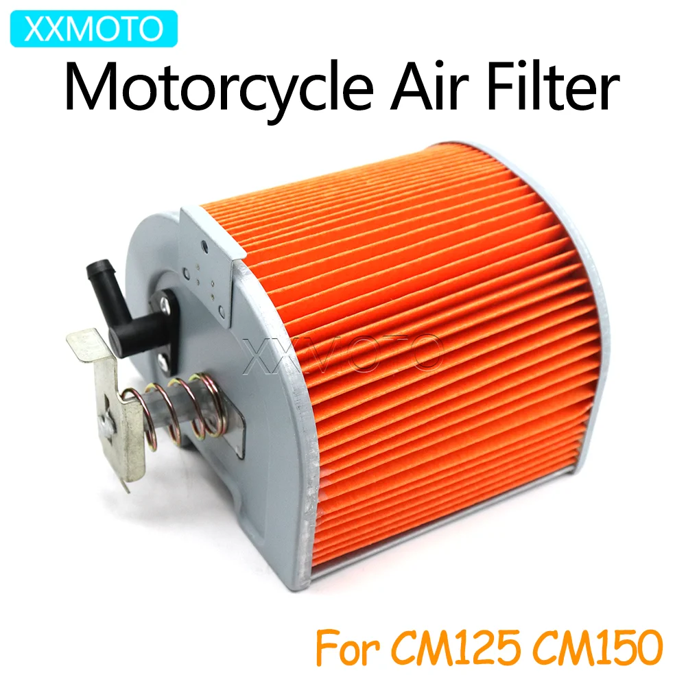 Filtro de Ar CM 125 150 para Honda CM125 CM150, Acessórios do Sistema de Limpeza de Admissão de Ar para Motocicletas
