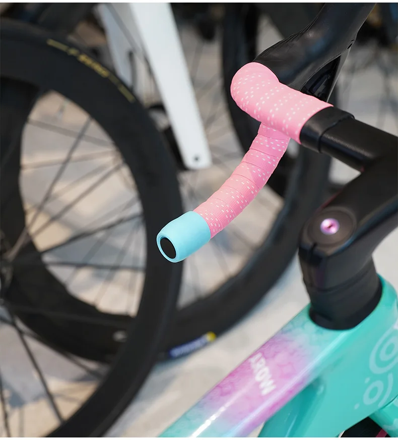 Fahrrad-Lenkerendstopfen Silikon-Schutzhüllen Mehrfarbig Staubdicht Passend für 20mm Rennrad-Lenker Teile Zubehör – Detail 13