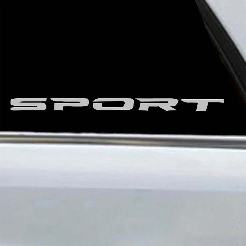 4pc SPORT Car Decal Sticker Wheels Rims Racing  DIY Stripes Decorative Stickers Emblem Car Styling Car SUV Truck Accessories