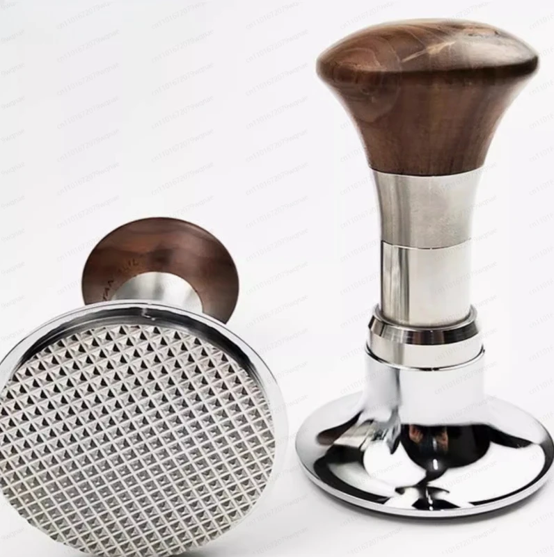 

Кофейный темпер-молоток с постоянной силой воздействия 58,4 мм, автоматическим отскоком и регулируемым давлением.