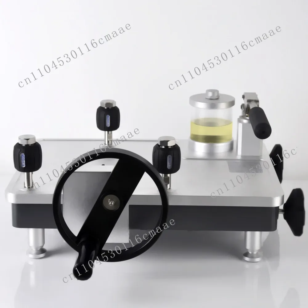 HSIN612 Hydraulic High Pressure Calibration Pump Benchtop Pressure Gauge Sensor Comparator Calibrator Tester 700 bar