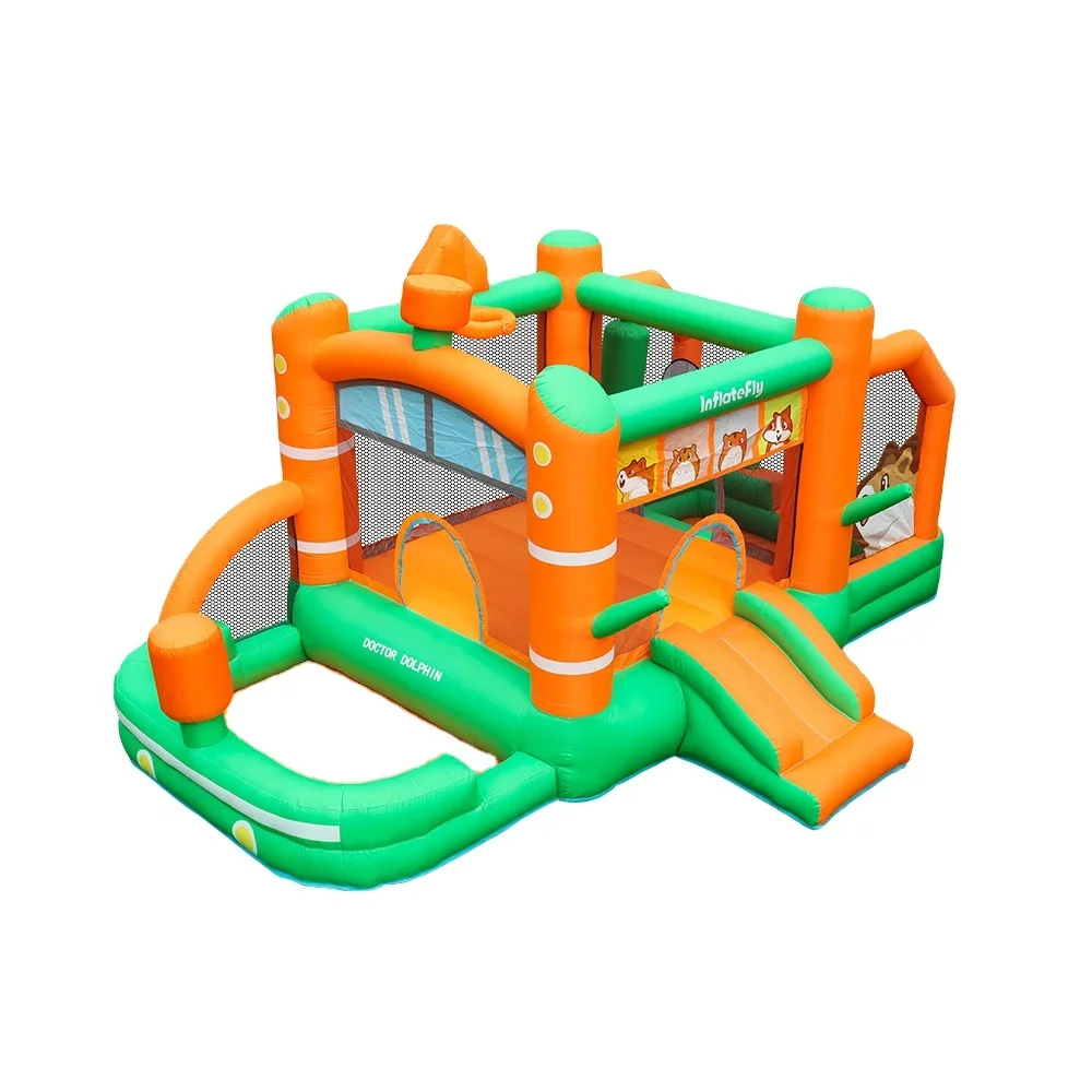 Oxford Cloth Factory Customized Bounce House Family Party Kids Air Jumping Bounce House Bouncy Castle Inflatable Jumping House