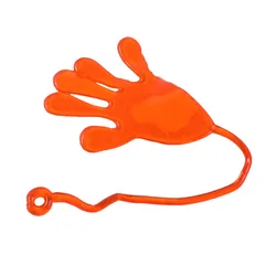 Resilient Palm Nostalgic Elastic Toy Stretchable Sticky Palm for Venting Creativity Trickster Little Hand for Manipulating Toys
