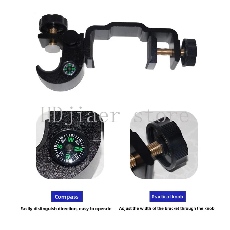 RTK carbon fiber rod accessories gps universal original telescopic rod China test Zhonghaida Qianxun hand book bracket