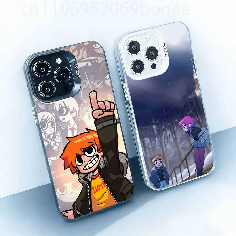 

S-Scott C-Cartoon P-Pilgrim Case for iPhone17 16 15 14 13 12 11 Pro Max Plus Air 16E X XR XS Max Hard Shockproof Bumper Cover