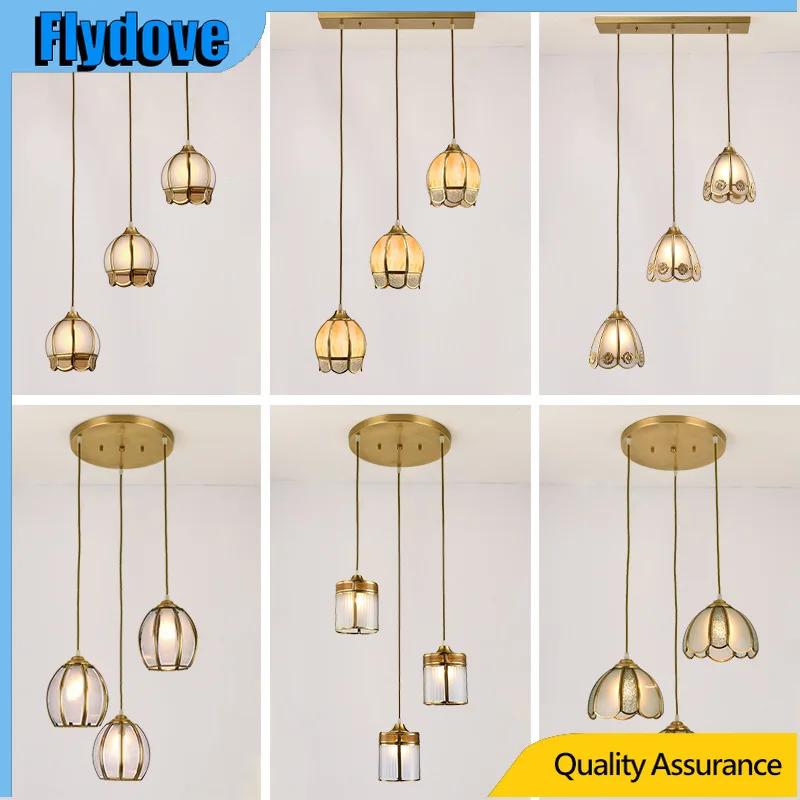 

Nordic Modern Minimalist Glass Ceiling Light LED Dinning Room Lamp Corridor Lustre Creative Living Room Lighting E27 Home Decor