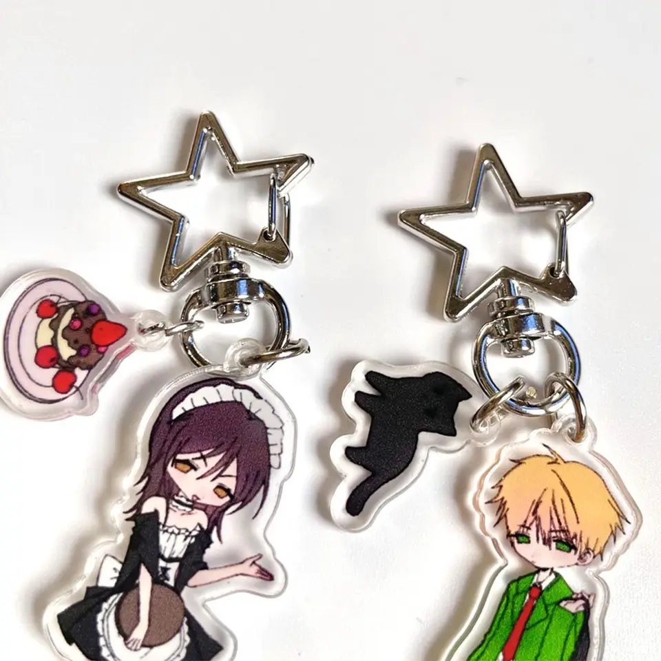 Kaichou Wa Maid Sama Anime keychain Ayuzawa Misaki acrylic key