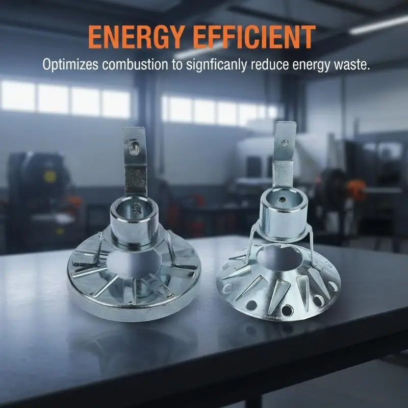 Flame Stabilizer Disc for Waste Oil Burners–SiphonFullCone CombustionSystemPart,Enhances IgnitionStability&CombustionEfficiency