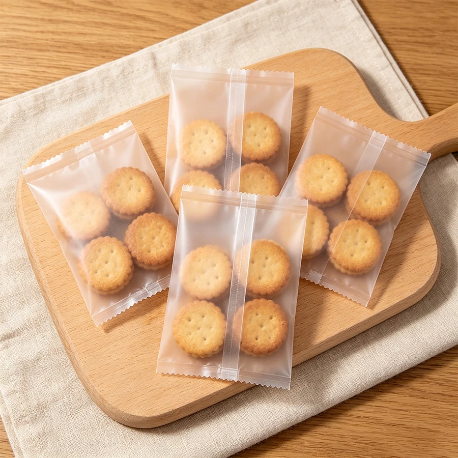 50 Clear Resealable Stand-up Pouches Heat Sealable for Candies Lollipops Cookies Gifts Weddings Parties view 2