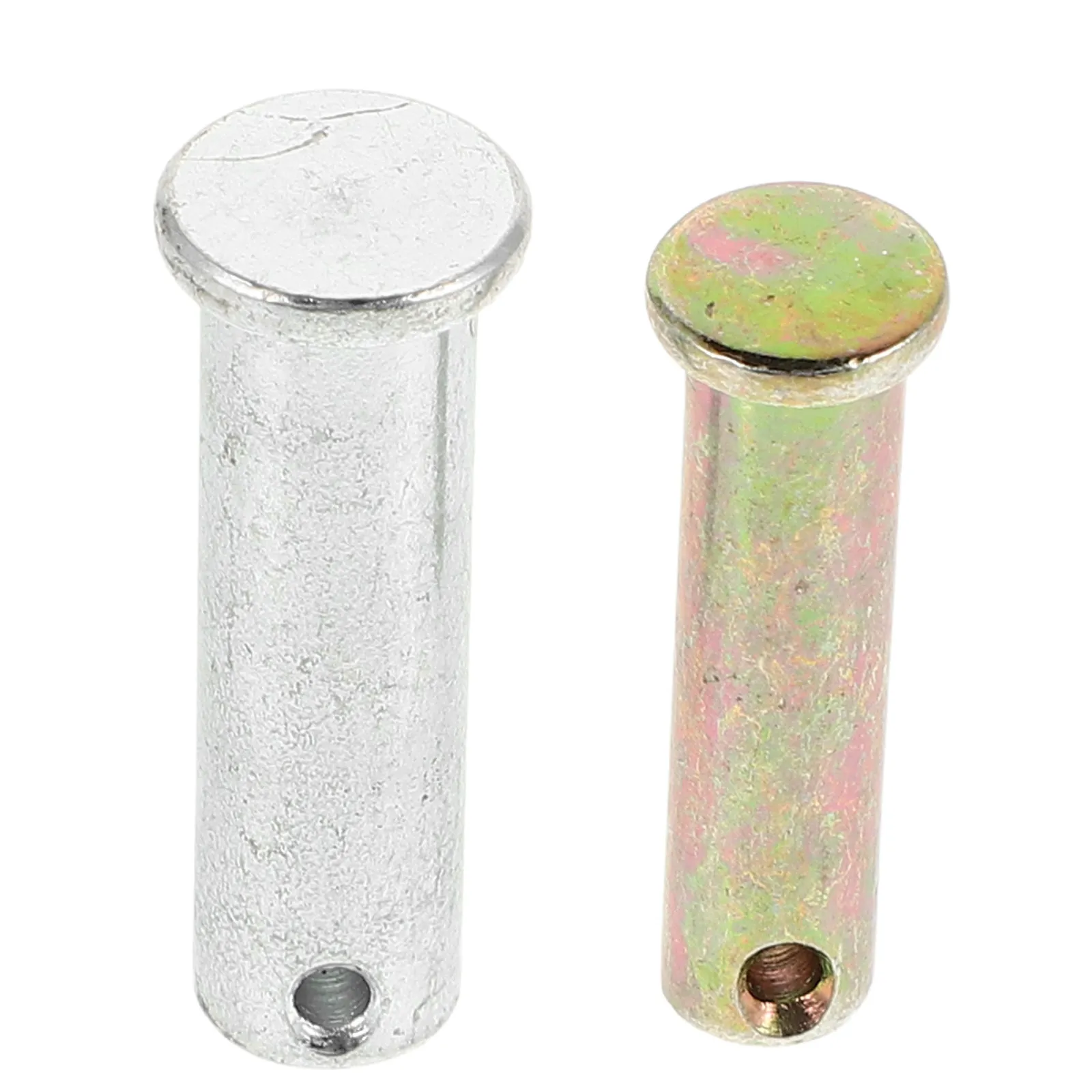 Trailer Drop Foot Jack Replacement Pin Pair with Wire Lock Safety Coupler for Heavy Duty Towing Hitch
