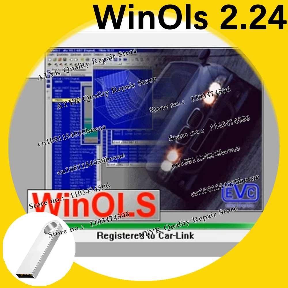 

Диагностическое программное обеспечение Winols 2,24, считыватель кодов, авторемонт, Winols, автомобильные инструменты, механика, профессиональный сканер obd2, автомобильные инструменты
