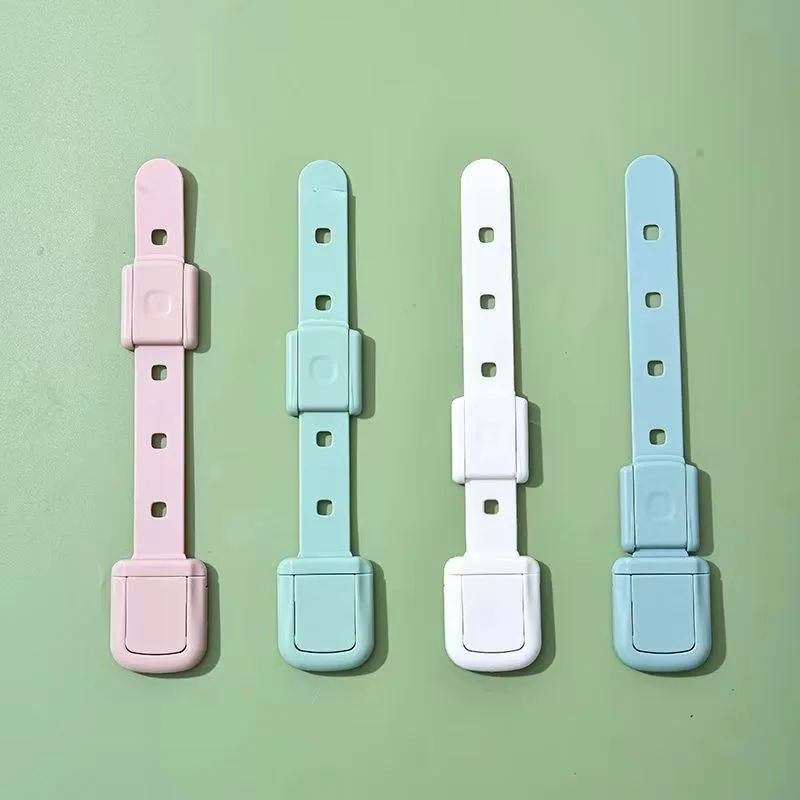 5/10pcs Child Safety Cabinet Locks Multi-use Baby Proofing Latches For Drawers Fridge Self-adhesive Baby Security Protection