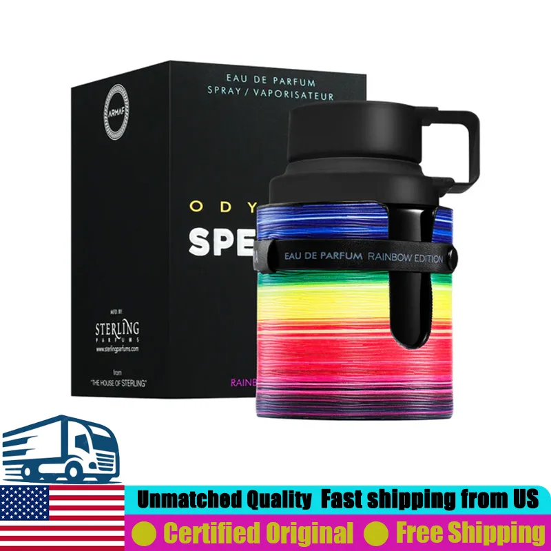 

Armaf Odyssey Spectra Eau de Parfum 3.4 Oz Premium Arabian Perfumes 100ML Long-Lasting Oriental Spicy Unisex Pheromones Cologne