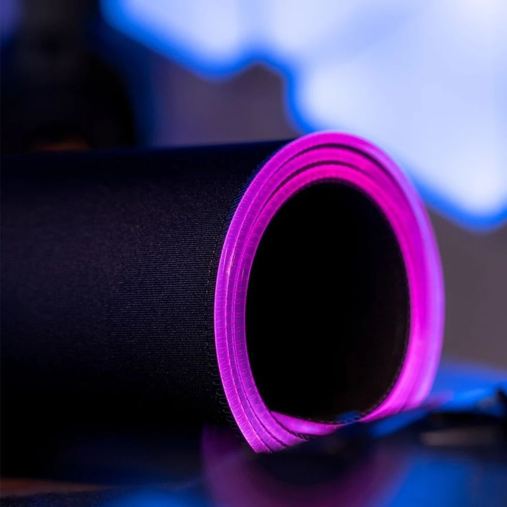 Podkładka pod mysz W-Warhammer 40k RGB Podkładka pod mysz do gier Biura Akcesoria Klawiatura Rozszerzona podkładka LED Komputer do gier PC Gamer Podkładka na biurko Xxl