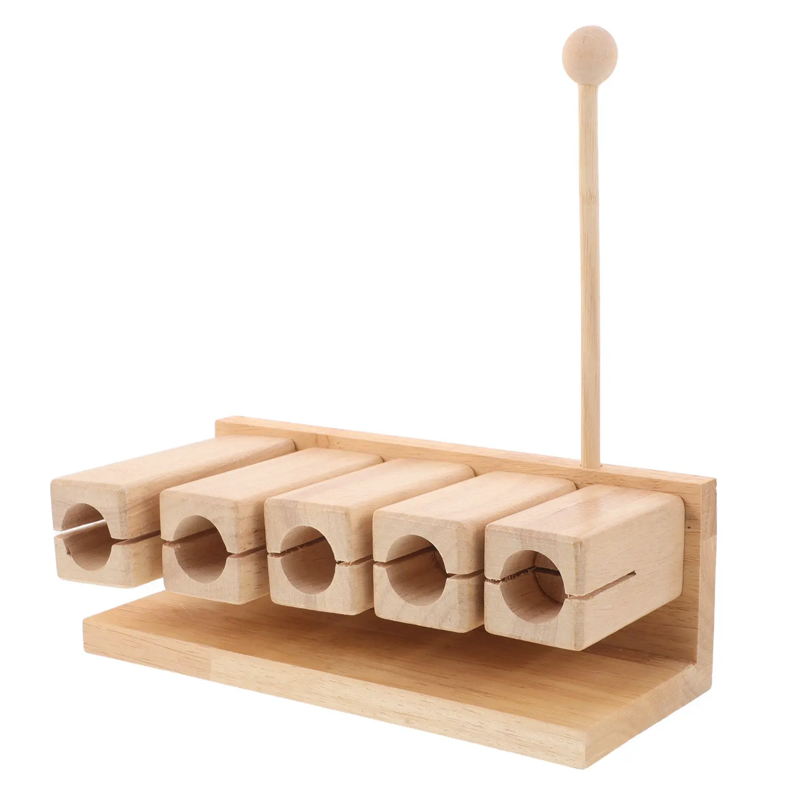 Wood Percussion Tones Wooden Rhythm Instrument Classroom Preschool Montessori Early Music Education Hand Percussion