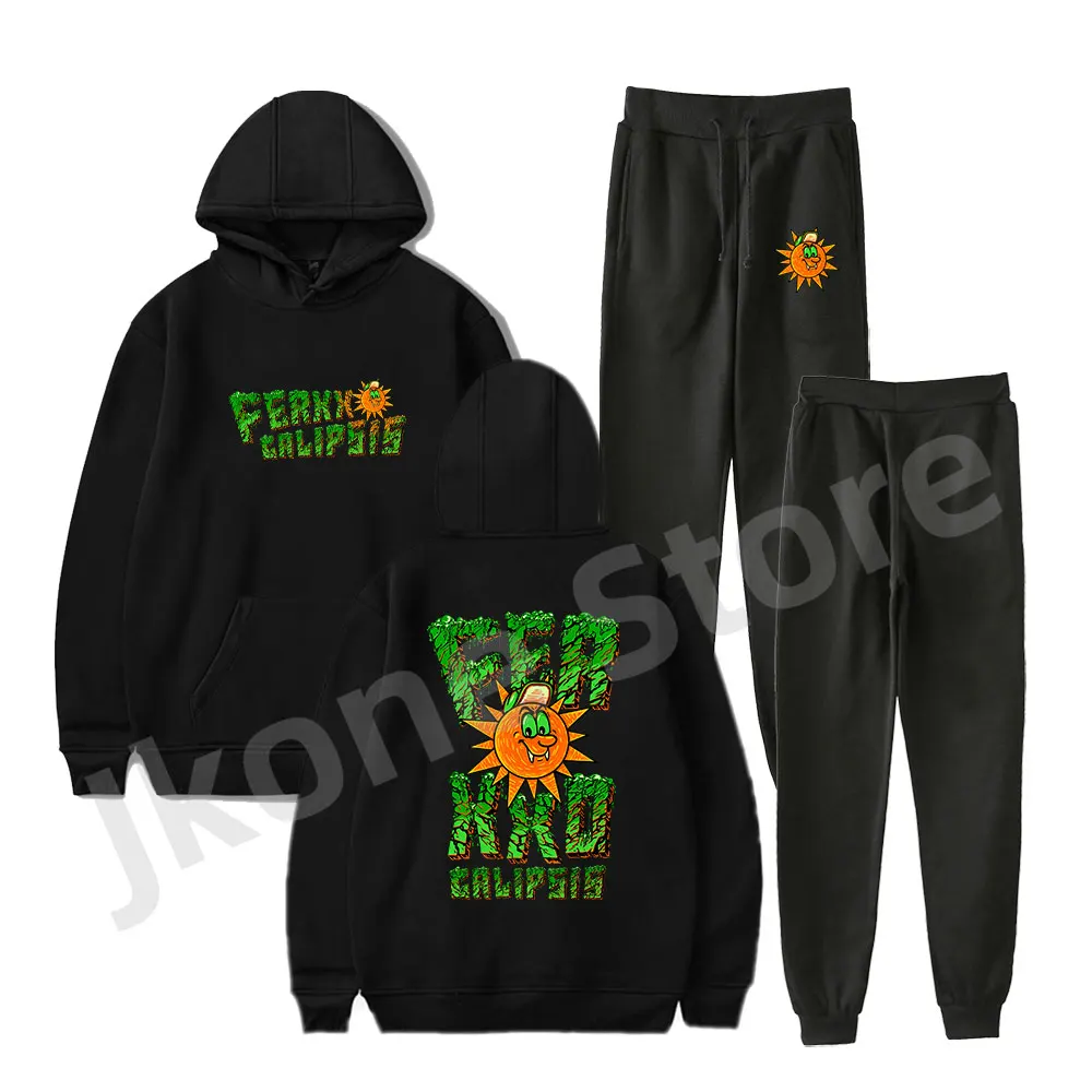 

Feid Ferxxocalipsis комплект толстовок Ferxxo World Tour Merch для женщин и мужчин модные повседневные уличные толстовки