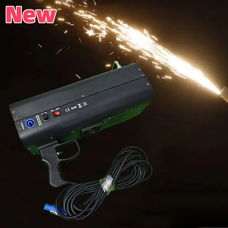 

Topflashstar Handheld Cold Spark Machine Long Power Cable Electrical Iron Firework Spark Gun