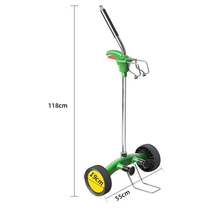 Garden Plant Pot Moving Cart Household Potted Plant Transport Trolley Labor Saving Hand Truck For Balcony Backyard Flower