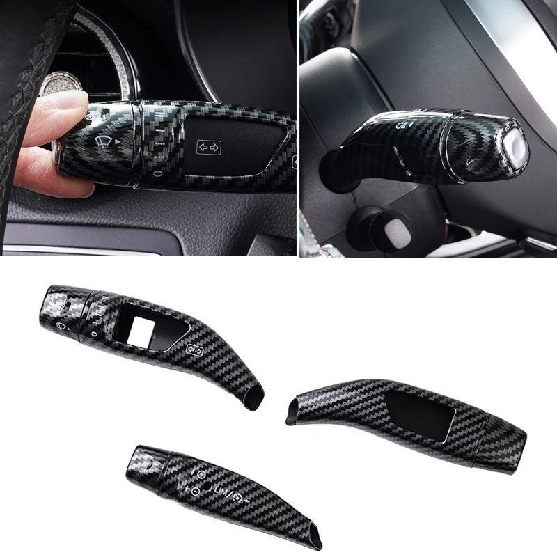 

Car Wiper Shift Lever Cruise Cover Trim For Mercedes Benz A B C E S G GLC CLA GLA GLE GLK Class W204 W205 W212 W213 X156 X166