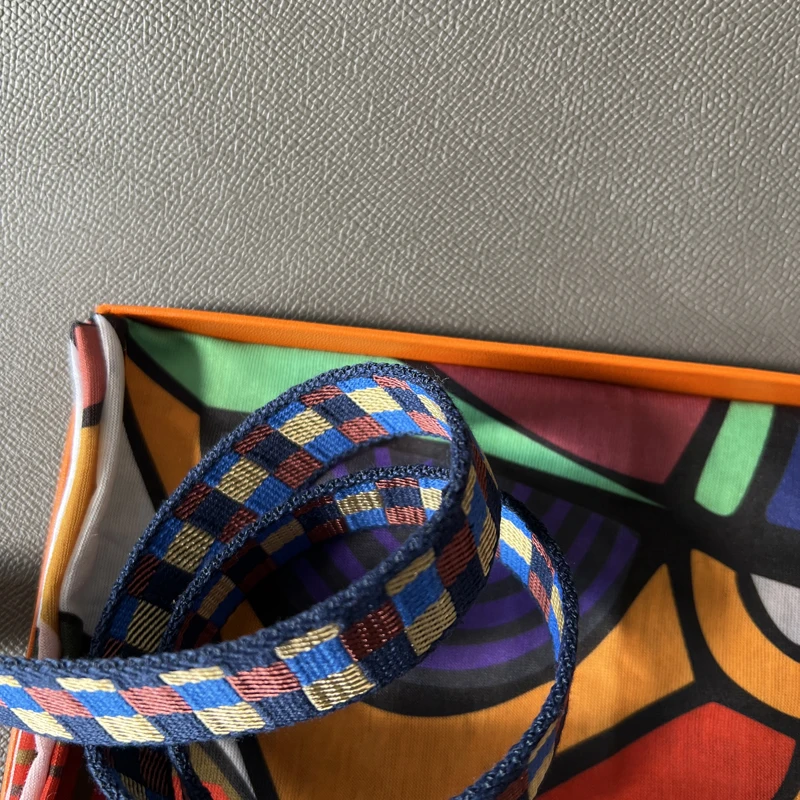 Women’s Hand-Stitched Togo Leather Shoulder Strap 2.5cm Wide Canvas Strap For Mini Evelyn Bag DIY Replacement Accessories