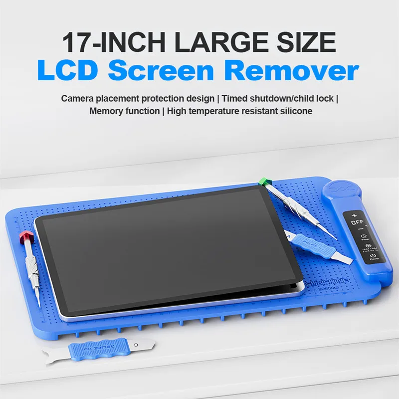 

SUNSHINE LS3 Plus 17 Inch LCD Screen Remover for Mobile Phone Tablet Intelligent Temperture Control LCD Screen Separating Tool