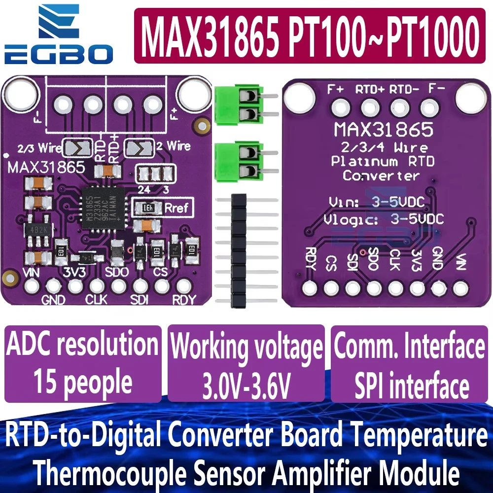 Everything You Need to Know About the MAX31865 module pt100 for Precision Temperature Sensing