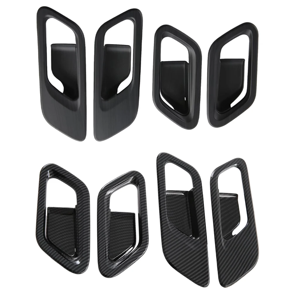 

4pcs ABS for Nissan Qashqai J12 2022-2024 (Left Hand Drive) Inner Door Pull Handle Bowl Cover Trim Car Accessories