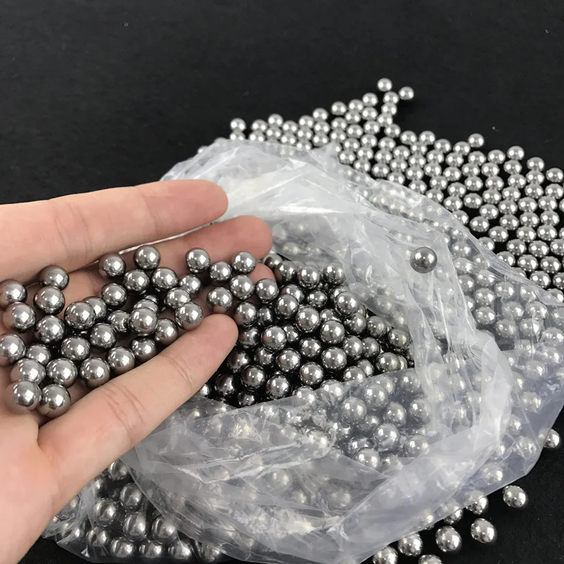 Steel Balls Slingshot Hunting 4.5mm 5mm 6mm 7mm 8mm 9mm 10mm 11mm High-carbon Steel Slingshot Ball Catapult Hunting  Bow Archery view 5
