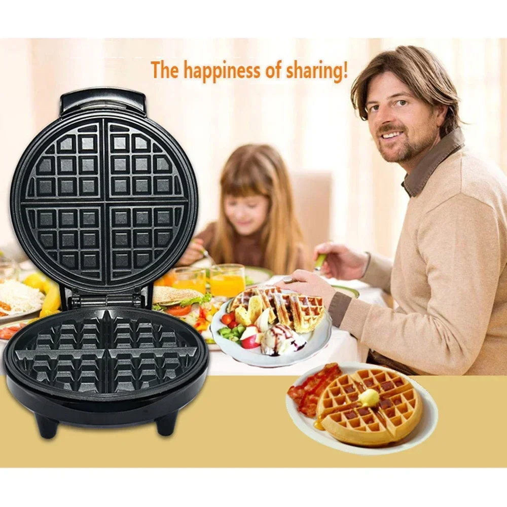 Non-stick Tray and Touch Handle Home Kitchen Breakfast Maker,European High-end Waffle Maker with Adjustable Temperature Control