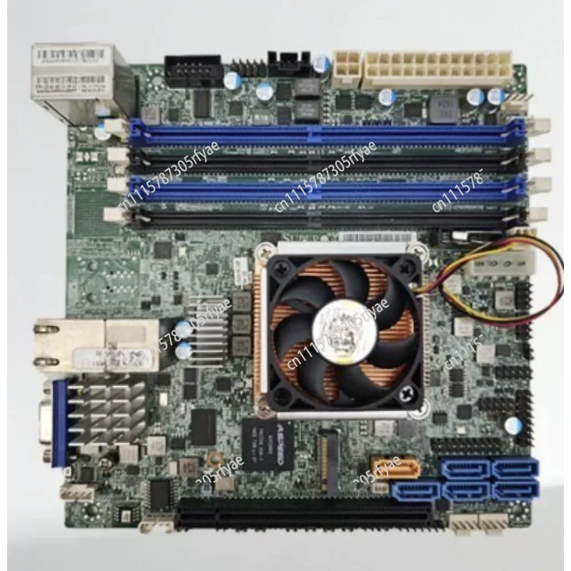 X10SDV-4C-TLN2F ITX Server Motherboard NAS Dual 10GbE LAN Network Storage Router Board D1581 Compatible Replacement