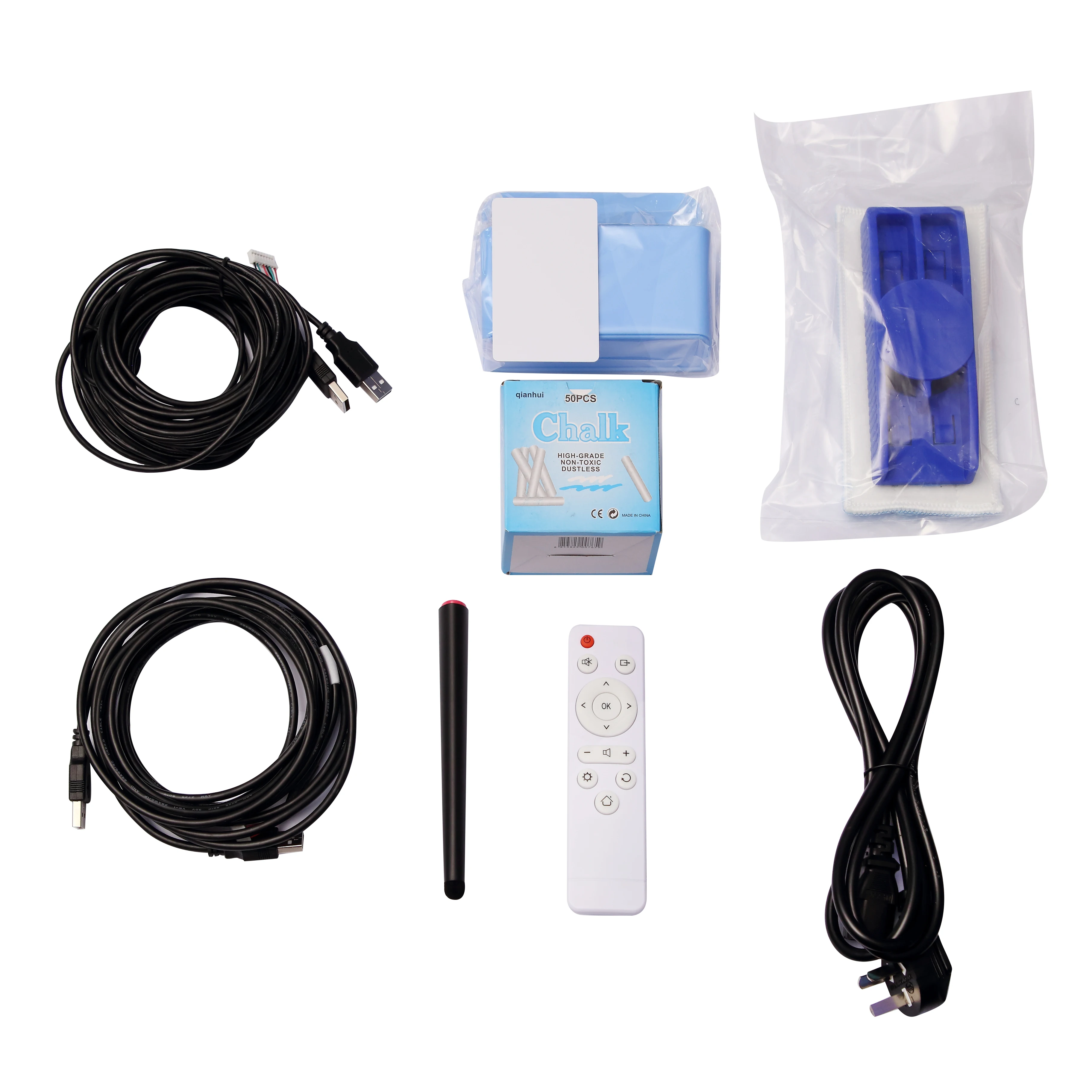 High Quality 75 86 Inch Smart Blackboard Digital Dual System Touch Interactive Folding Blackboard