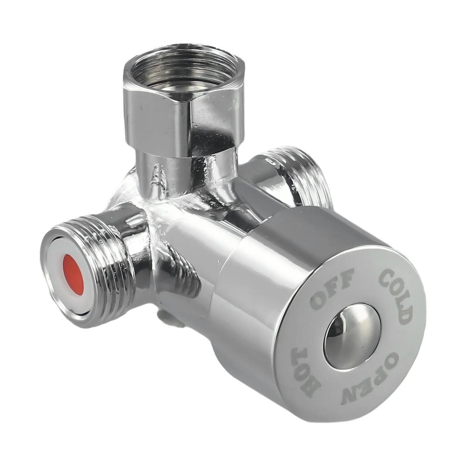 

Hot Cold Water Thermostatic Mixing Valve with G1/2 Thread and Zinc Alloy Material for Stable Shower Temperature Control