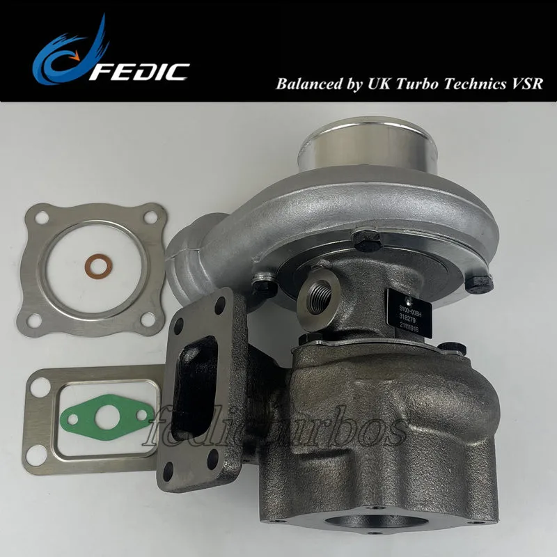 Turbocharger S100-008H 318279 127607 Turbine 1118100-ED01A full turbo for Deutz BF4M2012C Volvo 140 Diesel 04258205KZ 4258205KZ