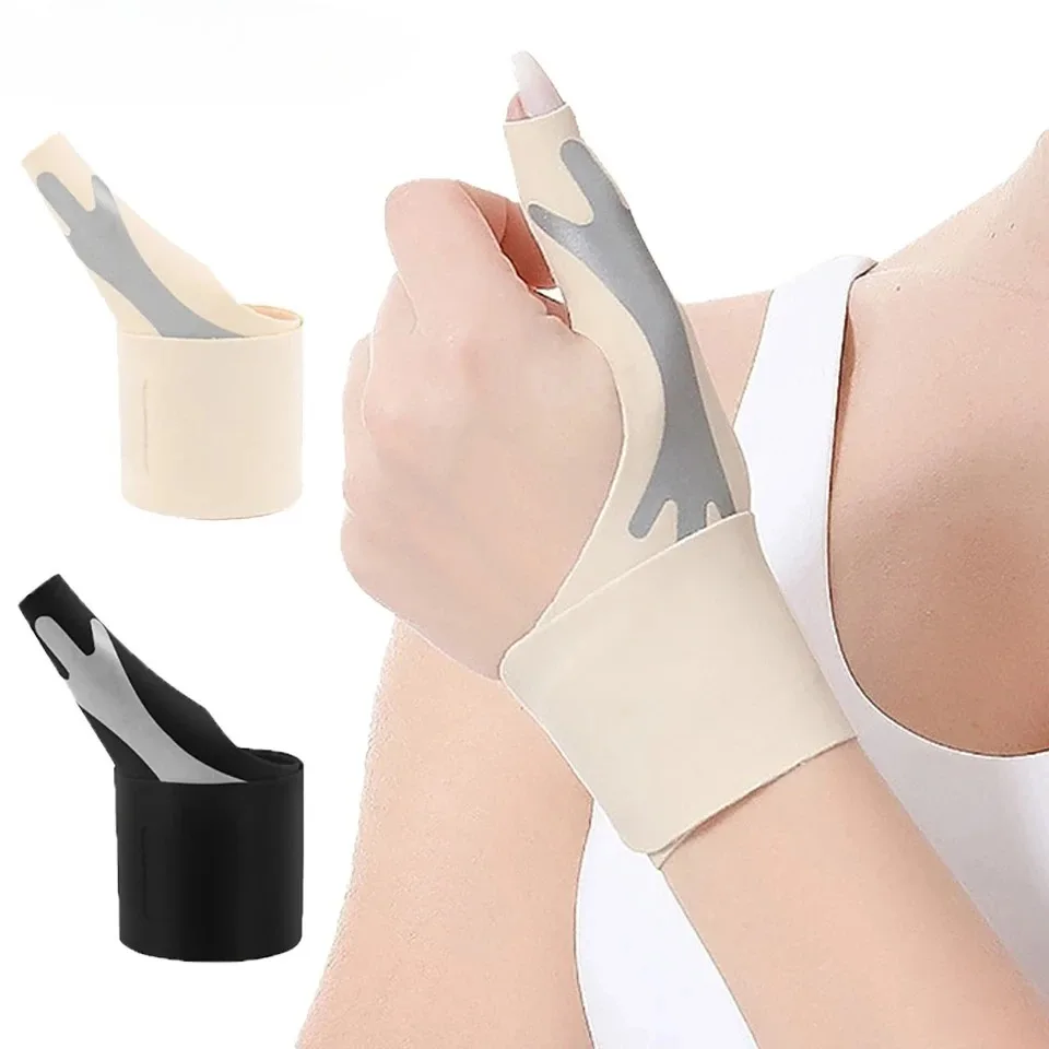 1PCS Light Thin Thumb Tendon Sheath Wrist Guard Orthodontic Pressure Wrapped Wrist Guard Anti Sprain Thumb Protective Sleeve