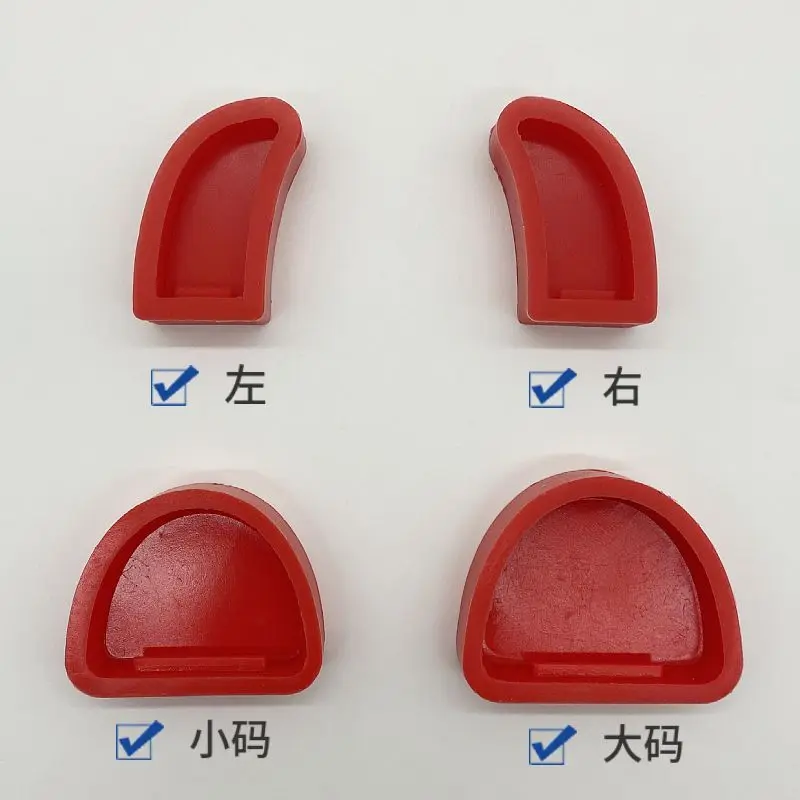 1pcs Lab Red Silicone Parting Base, Tooth Tray Base, Plaster Filling Model Base s