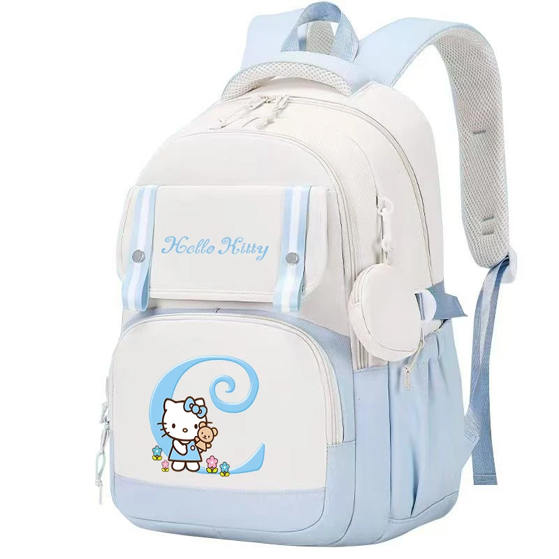 Hello Kitty Sanrio Backpacks Mochilas Aestethic Backpacks for Teenager Canvas Laptop Backpack School Student Kawaii Bag Gift