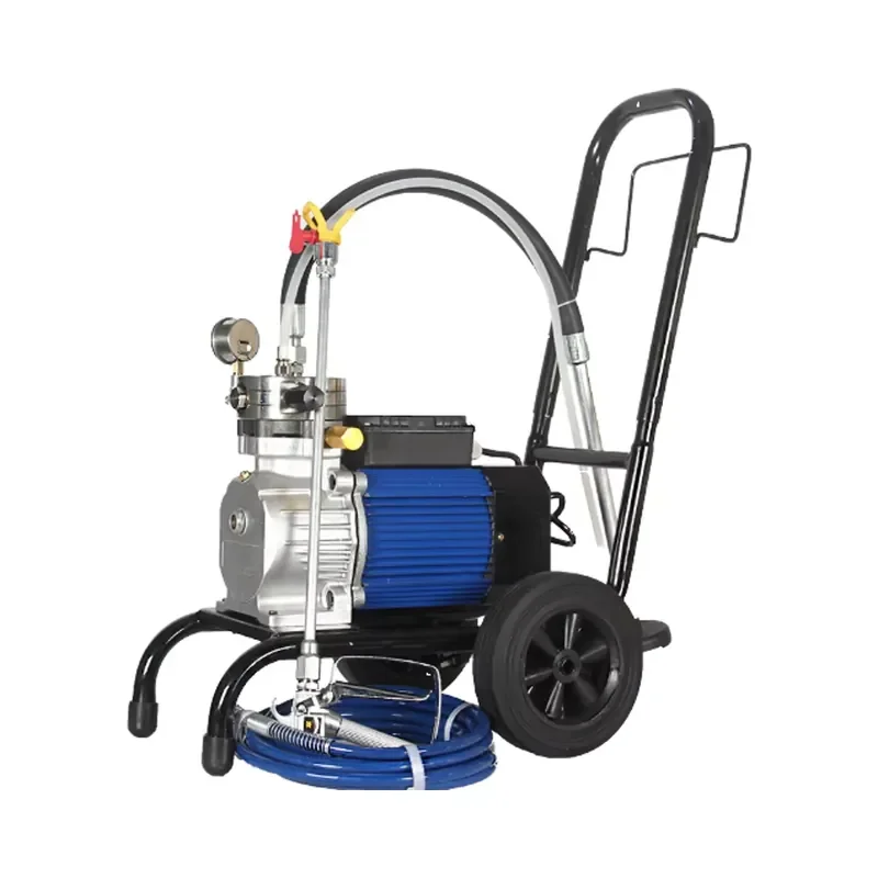 High Pressure Airless Spray with Power Spray Portable Waterproof Material Putty Multifunction Spraying Machine