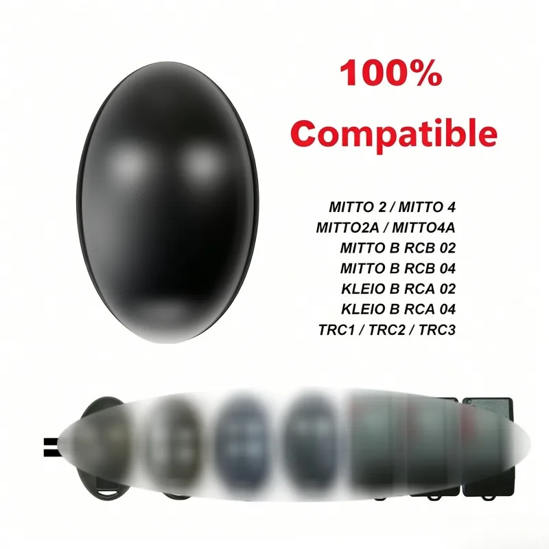 Remote Control MITTO 2 4 KLEIO B RCA 02 04 TRC1 TRC2 TRC4 Garage Door Opener 433.92MHz Transmitter