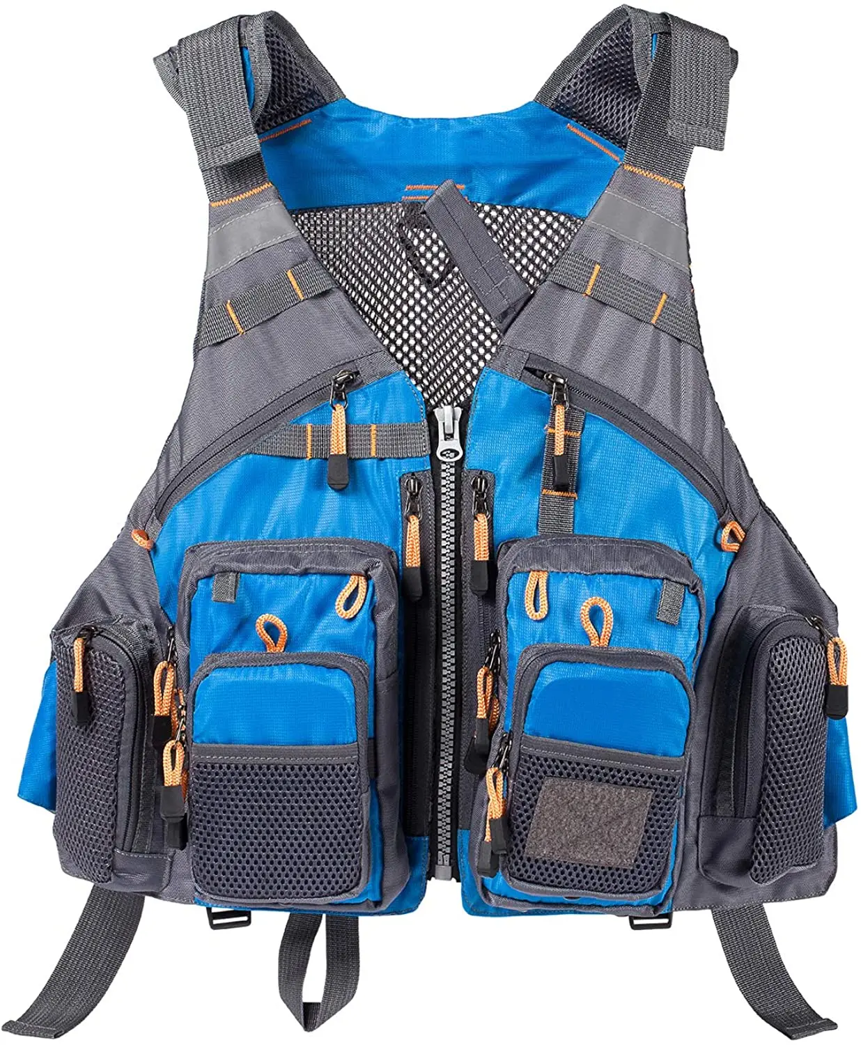 Lighbare atmungsaktive Angel weste Sport verstellbare Outdoor-Schwimm weste Angel gerät – Detail 8