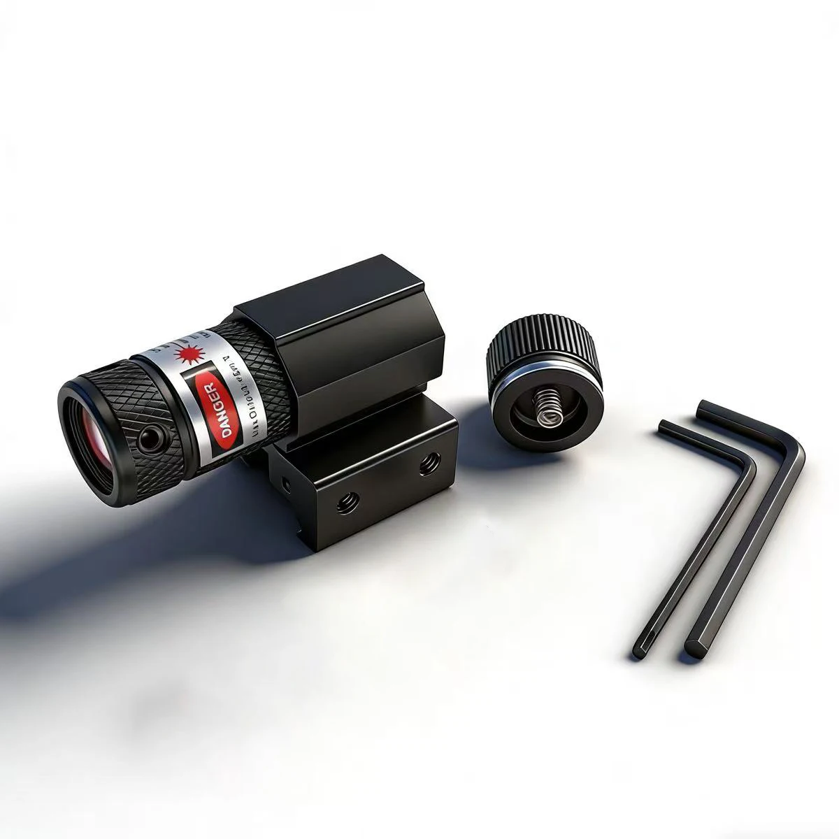 Taktischer Infrarot-Entfernungsmesser Roter Laser-Zielvisier mit 11mm/20mm Schienenmontage Roter Punkt Laserpointer Zubehör Testwerkzeug – Detail 4