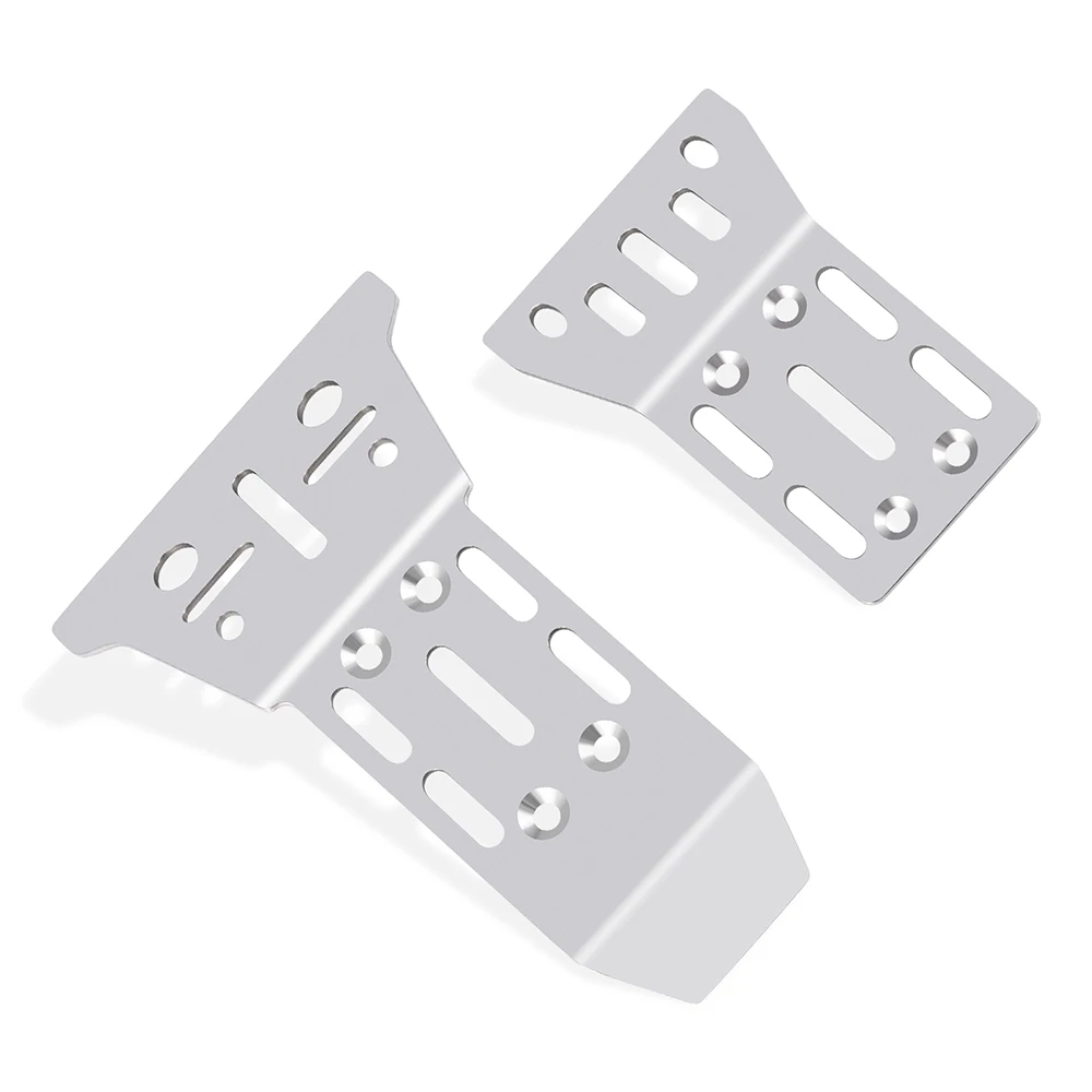 MIBIDAO フロントとリアシャーシアーマープロテクター 1/14 モハーベ Grom メガ 380 RC カーアップグレードパーツアクセサリー