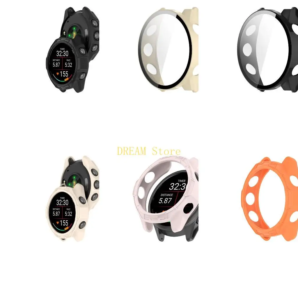 Shell with Tempered Glass Film Screen Protector for 70/170 Protective Cover Waterproof Watch Housing Case Best Sale