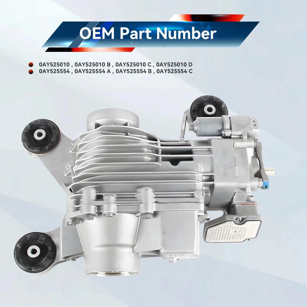 مجموعة الناقل التفاضلي للمحور الخلفي من Inefala لسيارة VW GolfR AUDI SKODA 2009-2017 0BR525010G 0BR525010B 0AY525010D 0BS525010A