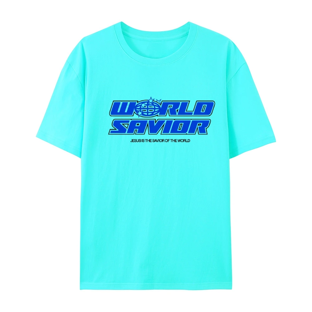 تي شيرتات ذات شعار بسيط - عبارات إنجليزية صغيرة، مطبوعات ناعمة. قطع رفيعة، متعددة الاستخدامات لأي جنس. يفوز على الطراز الخفيف.