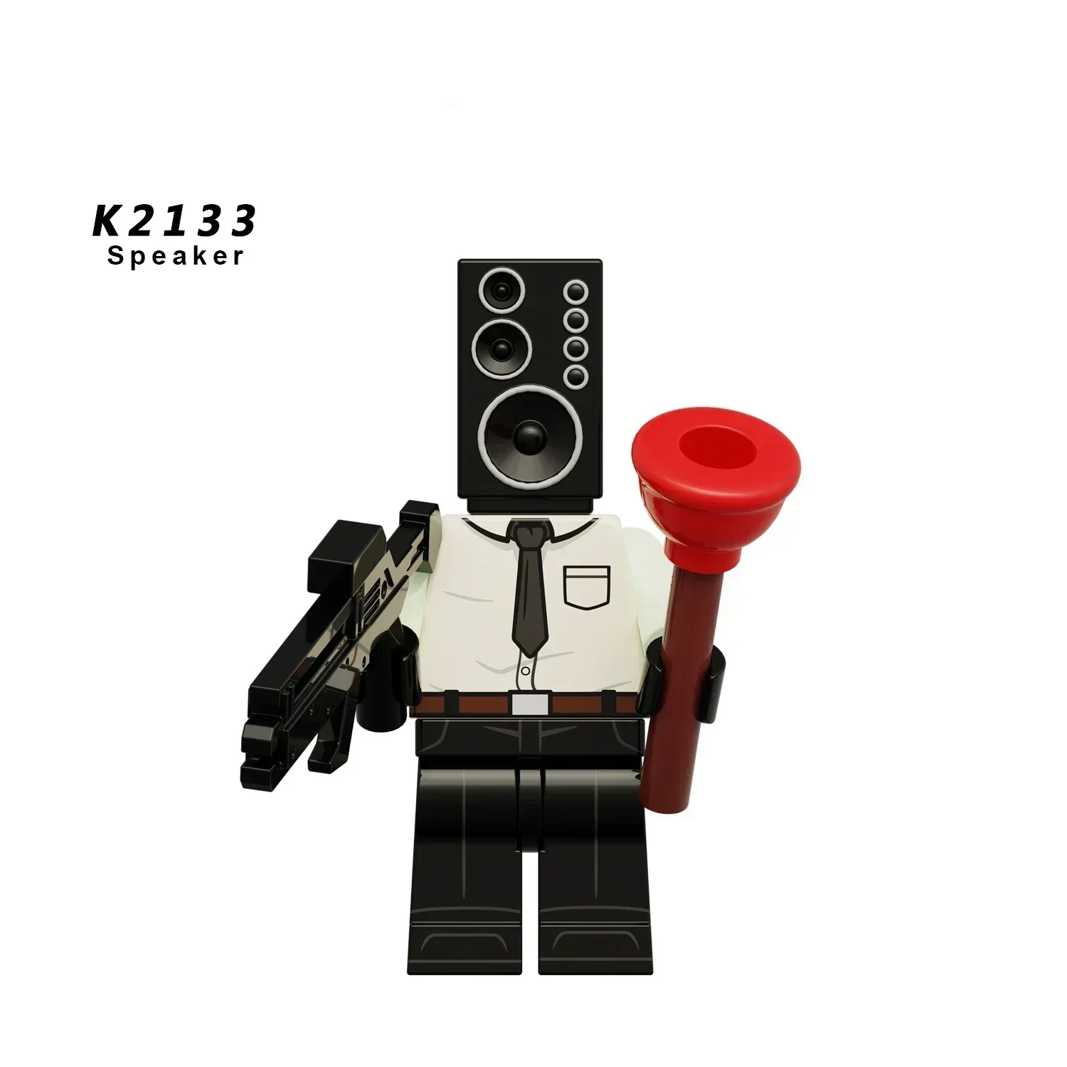 Neue KDL DJ Upgrade Kriegsgeschädigte Skibidi Toilette Mann Figuren Anime Block Spielzeug TvMan Titan Ziegel Modell Spielzeug Für kind Geburtstag Geschenk