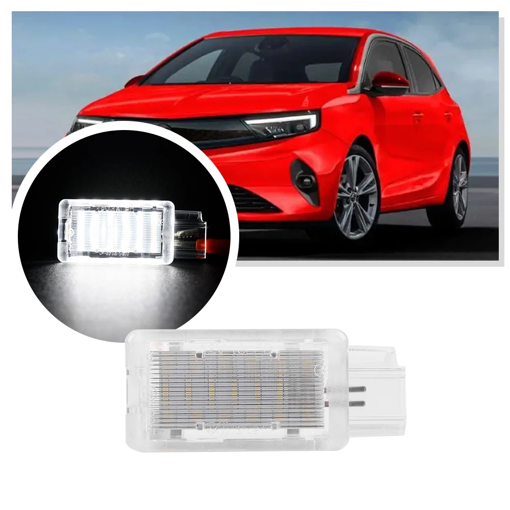 1x LED Luggage Compartment Trunk Boot Lights For Opel Karl Adam Corsa E Astra J K Meriva B Mokka A Ampera Crossland X Insignia