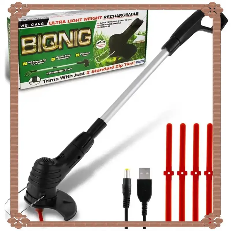

24-Hour Delivery Convenient Household Lawn Mower With Rechargeable Lithium Battery, Ideal For Garden Weeding
