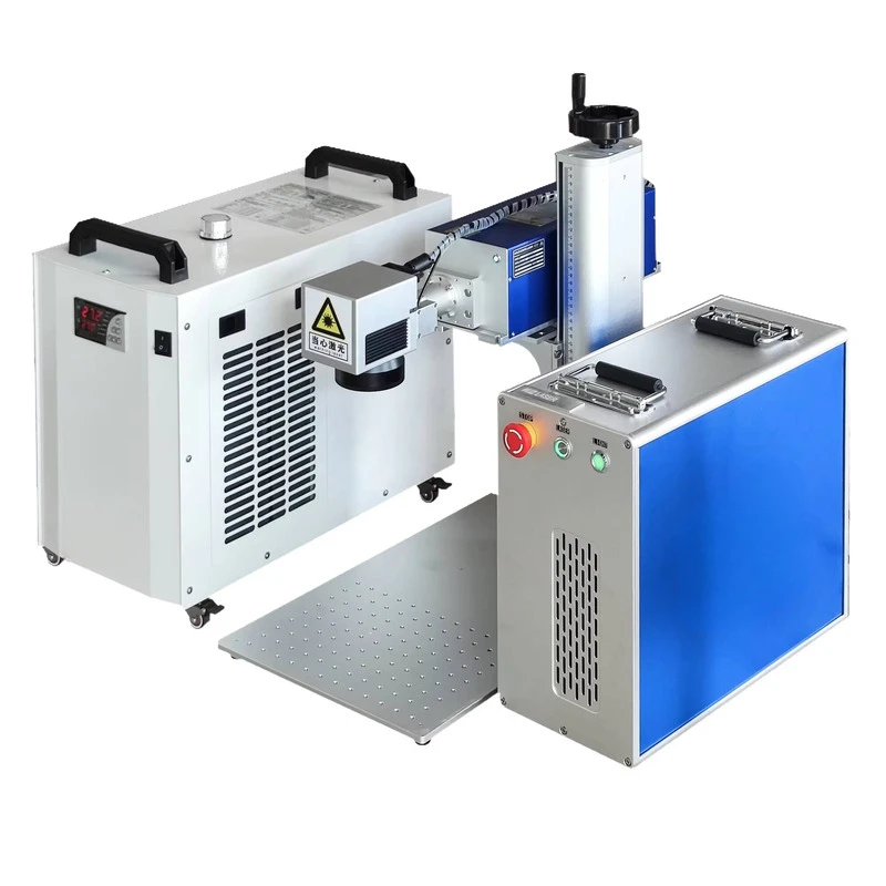 

Portable 30W 50W Fiber/CO2/UV 3W 5W 10W Laser Marking Machine Printer/Metal Glass Wood Plastic 3D Logo Printing Engraving