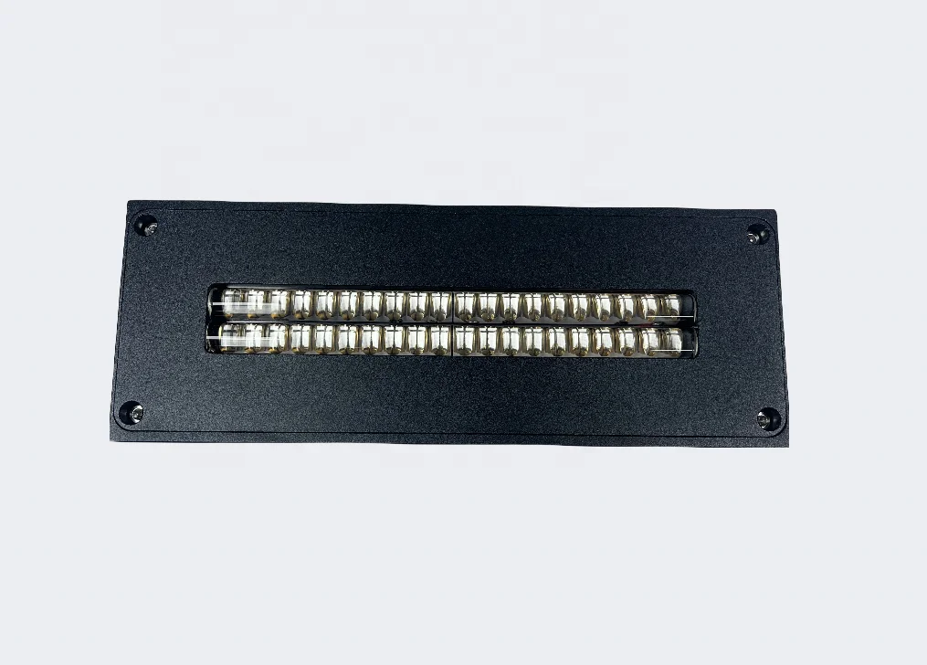 800w UV LED Curing Lamp with Electrical Box Full Set System Size 140*20mm For INK Record Machine Production Drying